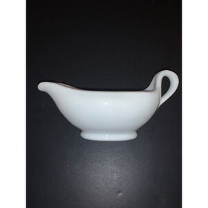 Eschenbach Bavaria White Porcelain small Gravy Boat One Size Serveware